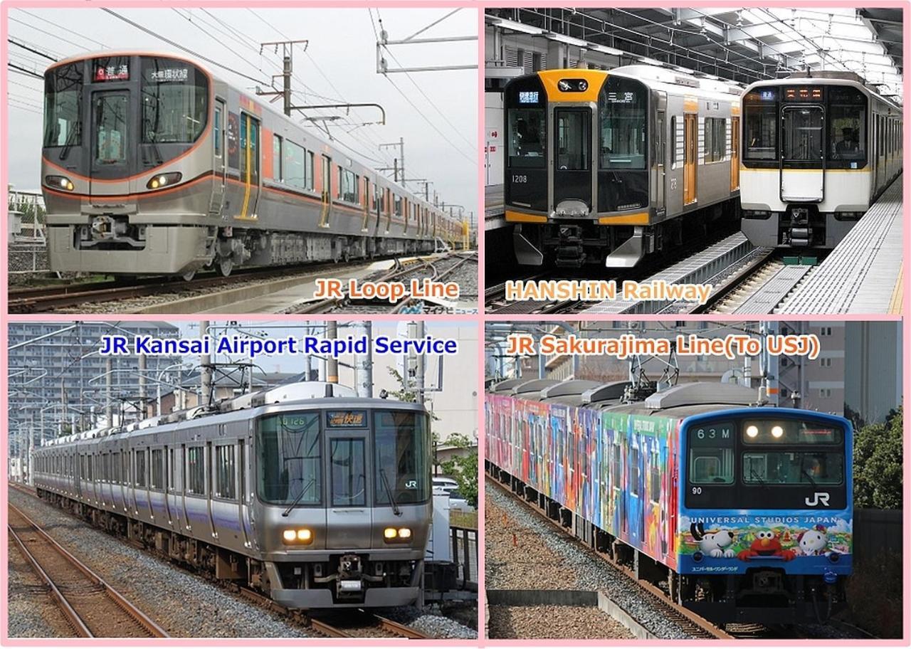 Usj 2 Stops, Umeda&Dotonbori 8Mins, Kix Direct Access Sv2 Osaka Ngoại thất bức ảnh